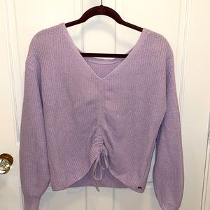 Hollister purple sweater